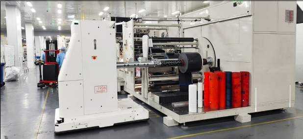 鋰電行業(yè)頭部企業(yè)電芯車間AGV小車應(yīng)用